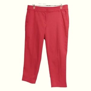 LANE BRYANT The Modernist Collection, The Lena Crop Capri in Coral Size 18